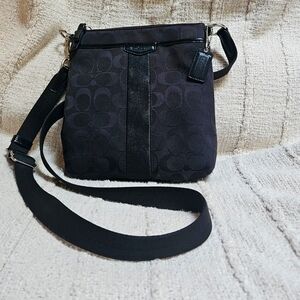 Authentic Coach Black Crossbody Bag